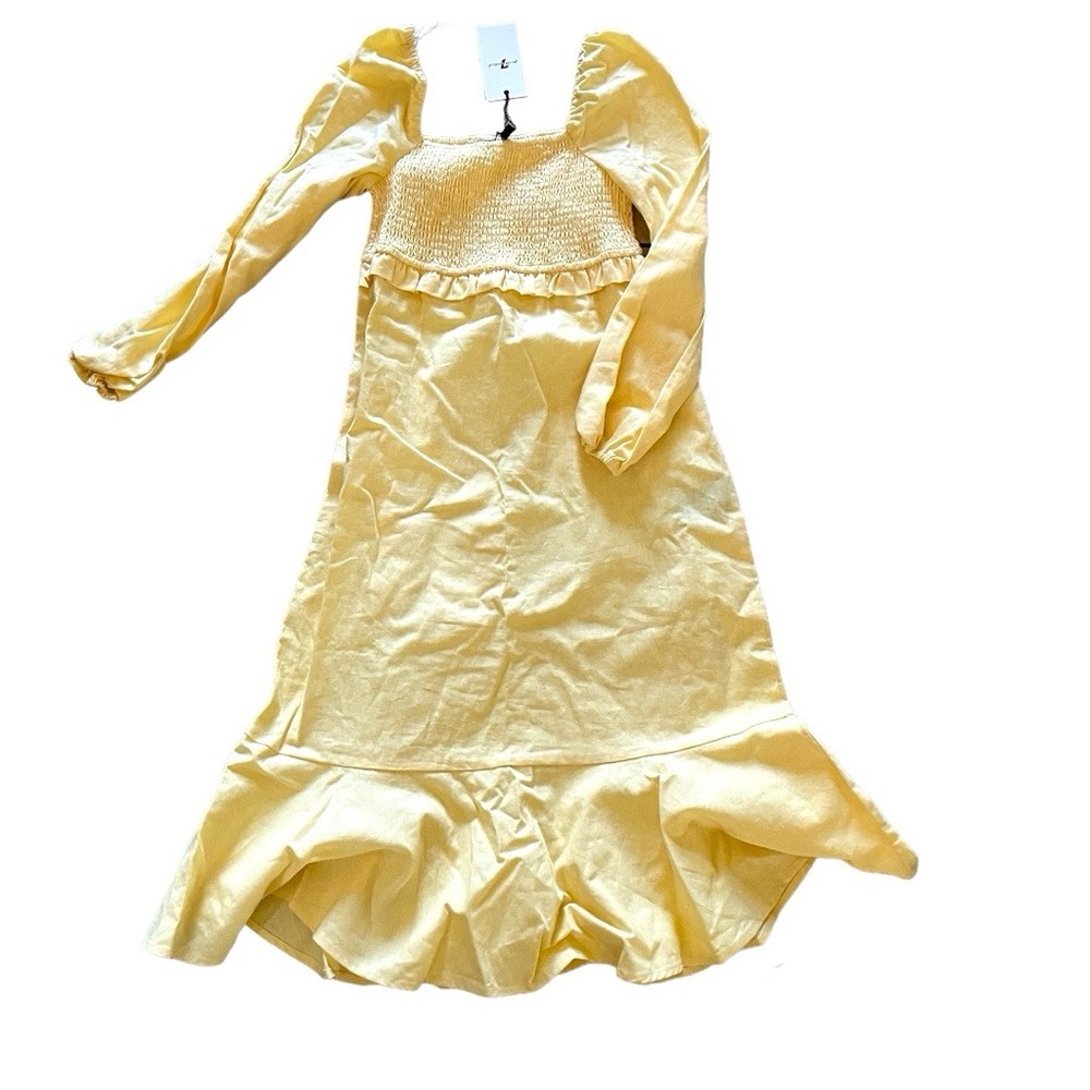 7 for all mankind smocked dress